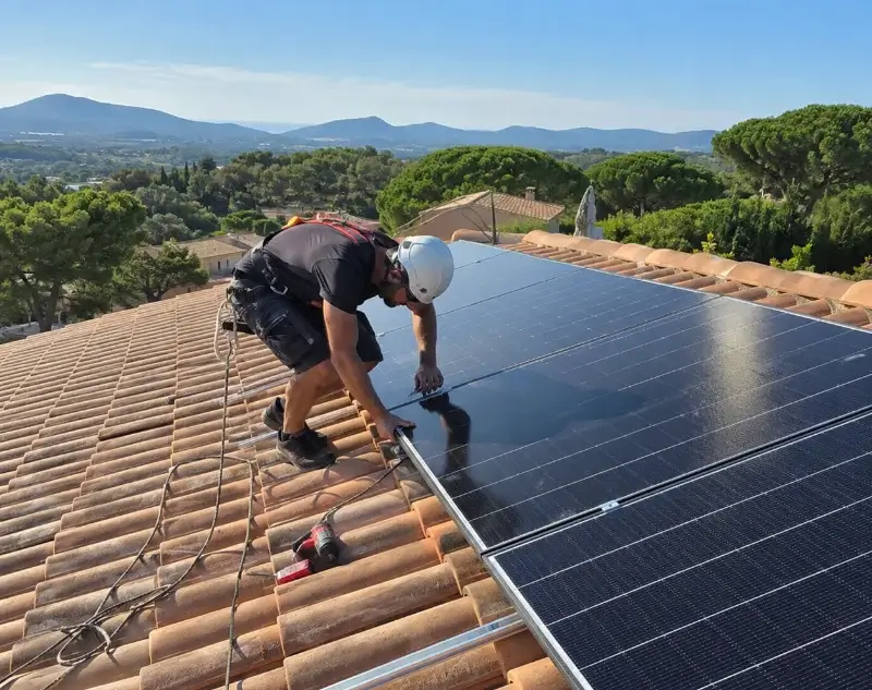 Installateur panneaux solaires Corveissiat — pose photovoltaïque sur toiture