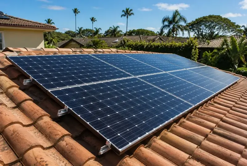 Installation de panneaux solaires à Corveissiat
